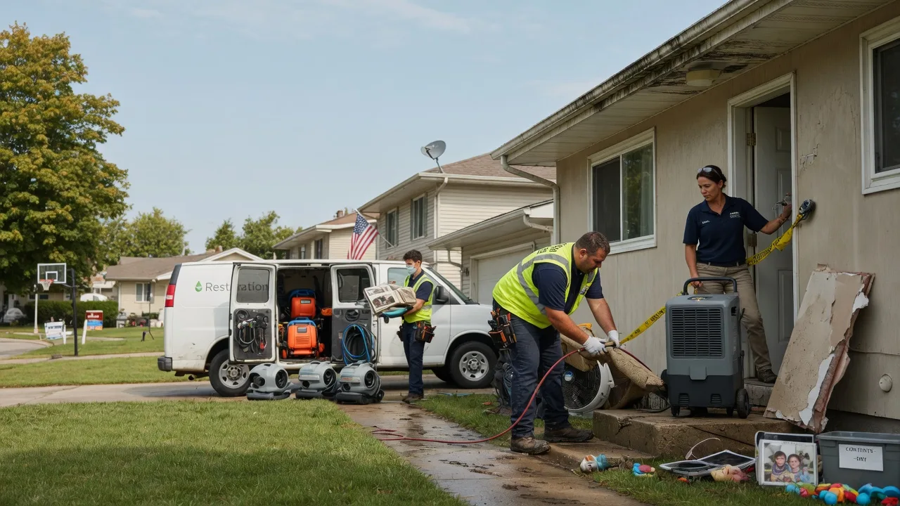 Water Damage Restoration in Harvey, IL near me
